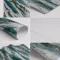 ماربل شیت طرح سنگ مرمر سبز طلاکوب با رگه های ریز کد AP-9966
