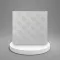 سقف کاذب گچی روکش pvc پنلی (۶۰ در ۶۰) طرح تخم مرغی
